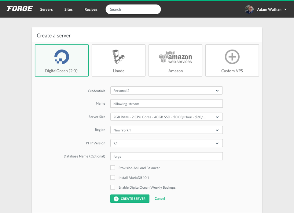 Forge UI Preview
