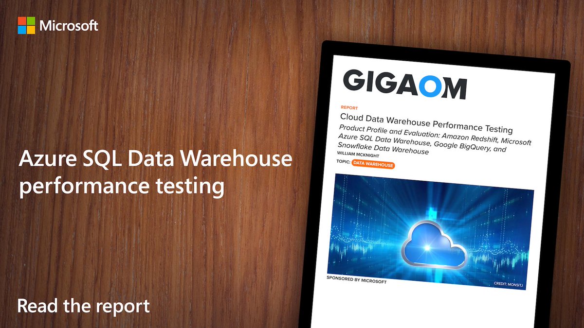 See how #AzureSQLDW stacks up against other #cloud providers in complex and demanding queries that are critical to business success. Read now: http://msft.social/tU755D