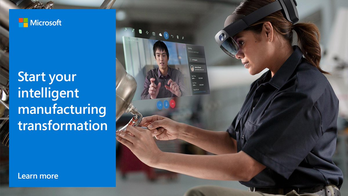 Discover ways to reimagine your #manufacturing processes and empower your workforce. Learn more about Microsoft in manufacturing:
http://msft.it/6011TuWot