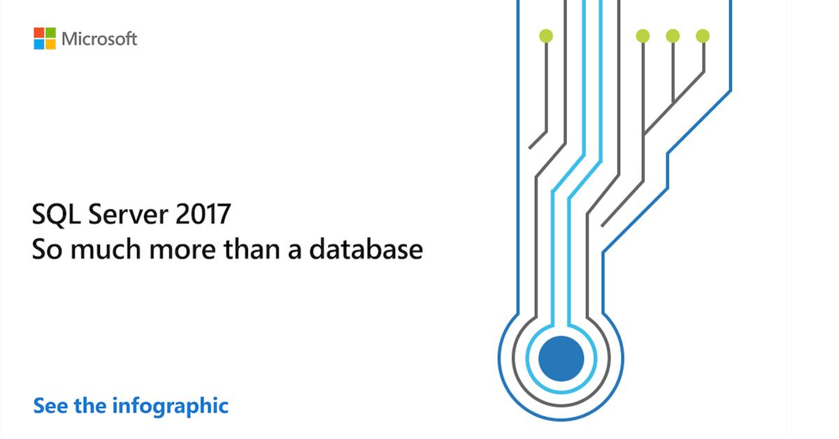 SQL Server 2017 - So much more than a database