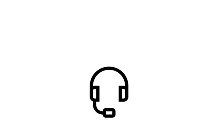 Customer support headset