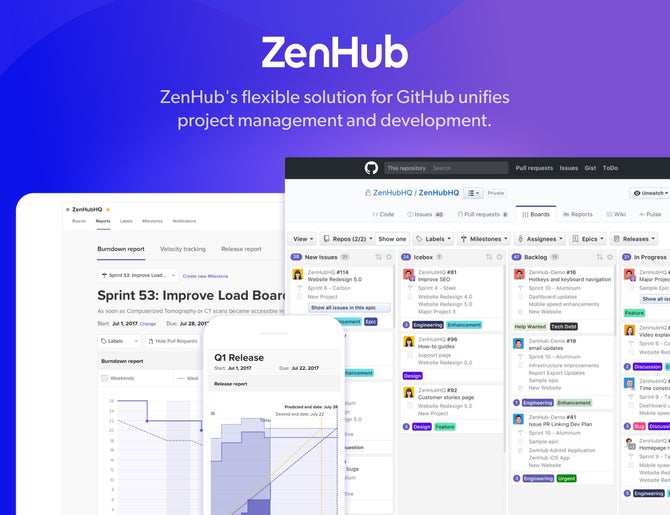 ZenHub screenshot