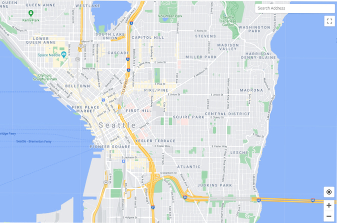 Vector map for JavaScript