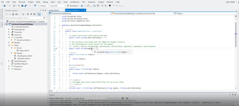 Azure Immersive Reader SDK - Part 2 - AAD Authentication Configuration