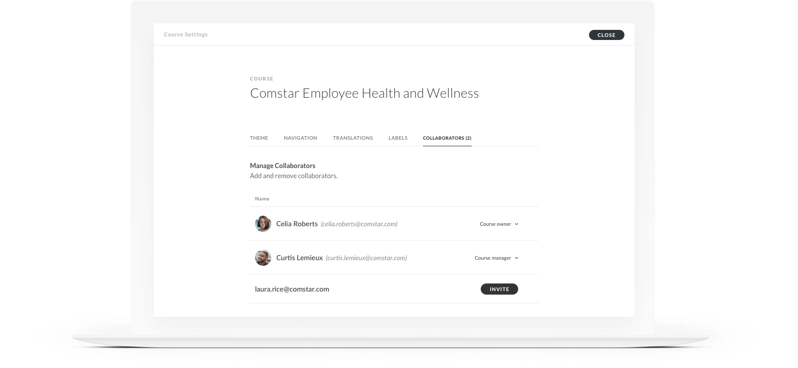 Rise 360 collaborators
