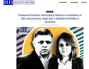 Súd rozhodol, že Hlavný denník musí odstrániť článok: Novinárka Tódová s manželom si žijú nad pomery