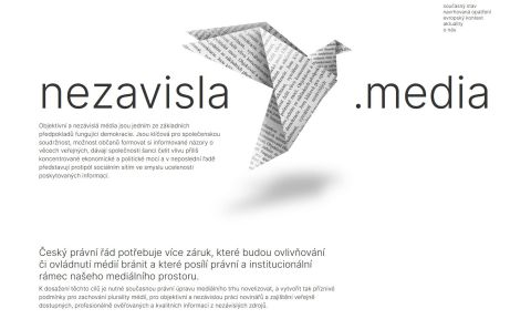 Nová iniciatíva sa usiluje o posilnenie nezávislosti českých médií