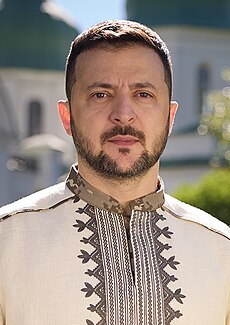 Zelenskyj v roku 2024