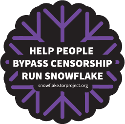 Help mensen censuur te omzeilen. Gebruik Snowflake!